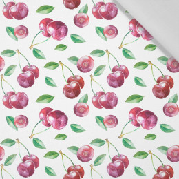 CHERRIES / PAT. 4 - Cotton woven fabric