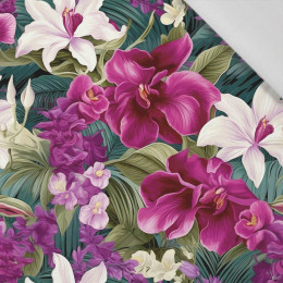 EXOTIC ORCHIDS PAT. 6 - Cotton woven fabric
