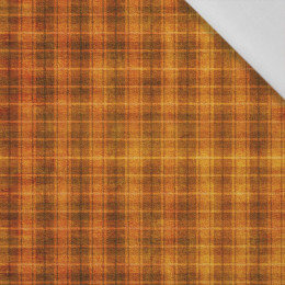 10% AUTUMN CHECK  / orange (AUTUMN COLORS) - Cotton woven fabric