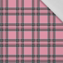 CHECK PAT. 12 / pink - Cotton woven fabric