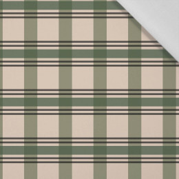50cm CHECK PAT.4 / green - Cotton woven fabric