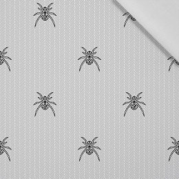 SPIDERS / NIGHT CALL / white - Cotton woven fabric