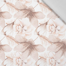 RETRO FLOWERS pat. 1 - Cotton woven fabric