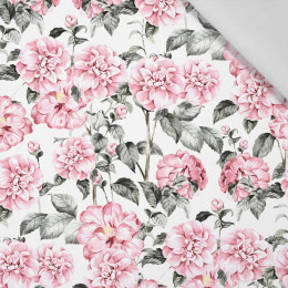 PINK PEONIES pat. 3 - Cotton woven fabric