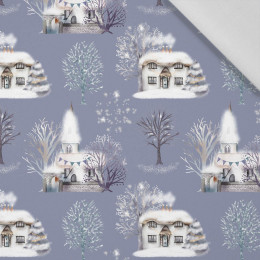 WINTER HOUSES (WINTER IN PARK) - Cotton woven fabric