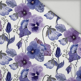 PANSIES (BLOOMING MEADOW) (Very Peri) - quick-drying woven fabric