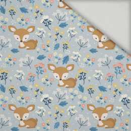 DEERS ON A MEADOW pat. 2 - Quick-drying woven fabric