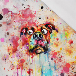 CRAZY DOG - PANEL (60cm x 50cm) SINGLE JERSEY