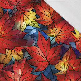LEAVES / STAINED GLASS PAT. 1 - Organic single jersey 