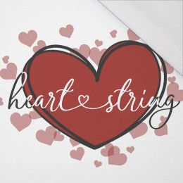 HEART STRING (HAPPY VALENTINE’S DAY) - SINGLE JERSEY PANEL 75cm x 80cm