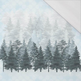 FORREST (WINTER IN THE MOUNTAIN) - SINGLE JERSEY PANEL 75cm x 80cm