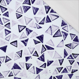 TROPICAL TRIANGLES no. 2 (Very Peri) - single jersey with elastane 