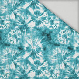 BATIK pat. 1 / sea blue - quick-drying woven fabric