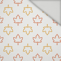 HALLOWEEN MAPLE LEAVES / Contour - quick-drying woven fabric