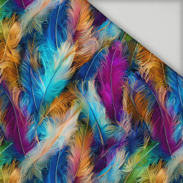 NEON FEATHERS - quick-drying woven fabric