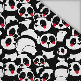 PANDAS / red  - quick-drying woven fabric