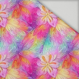 RAINBOW FLOWERS  - quick-drying woven fabric