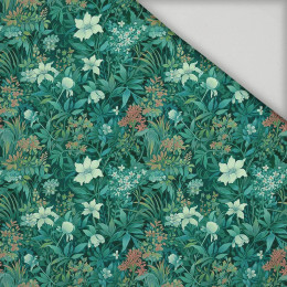 VERDIGRIS / FLOWERS - quick-drying woven fabric