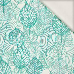 LEAVES  - viscose woven fabric