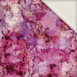 PINK PARADISE PAT. 3 - viscose woven fabric
