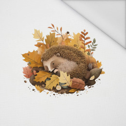 SLEEPING HEDGEHOG - panel (60cm x 50cm) Waterproof woven fabric