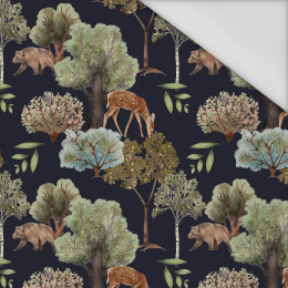 DEERS AND BEARS (INTO THE WOODS) - Waterproof woven fabric