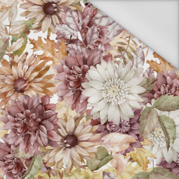 AUTUMN FLOWERS (GOLDEN AUTUMN) - Waterproof woven fabric
