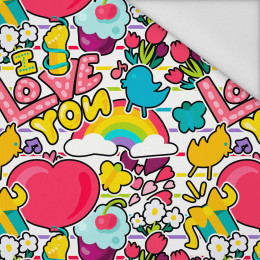 COLORFUL STICKERS PAT. 2 - Waterproof woven fabric
