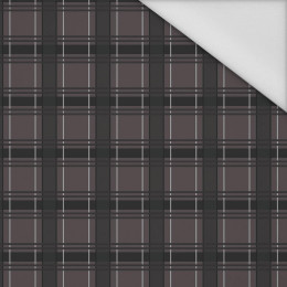 CHECK PAT. 11 / grey - Waterproof woven fabric