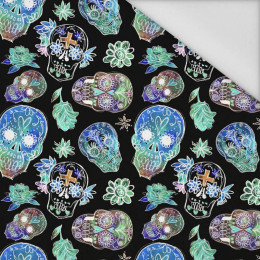 NEON SKULLS pat. 1 (DIA DE LOS MUERTOS) - Waterproof woven fabric