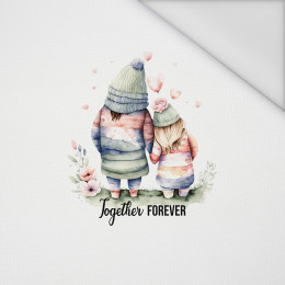 TOGETHER FOREVER - panel (60cm x 50cm) Waterproof woven fabric