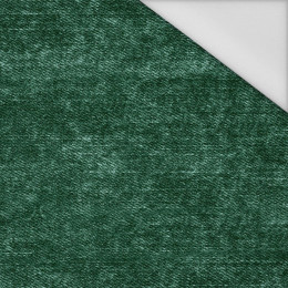 VINTAGE LOOK JEANS (bottle green) - Waterproof woven fabric