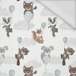 ANIMALS IN CLOUDS pat. 2 - Waterproof woven fabric