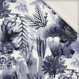 AQUATIC PLANTS pat. 1 - viscose woven fabric