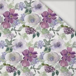WATER-COLOR FLOWERS pat. 3 - Viscose jersey