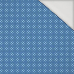 LIGHT BLUE DOTS / BLUE (PUMPKIN GARDEN) - Viscose jersey