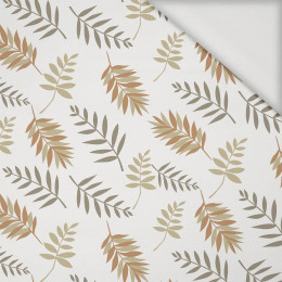 BROWN LEAVES - Viscose jersey
