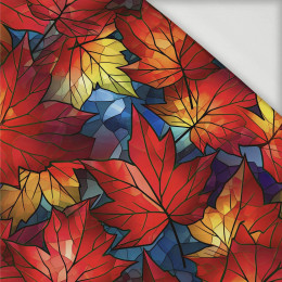 LEAVES / STAINED GLASS PAT. 1 - Viscose jersey