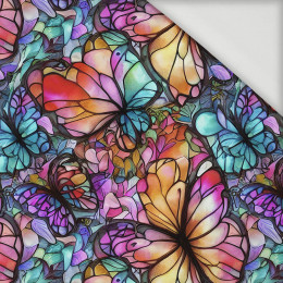 BUTTERFLIES / STAINED GLASS - Viscose jersey