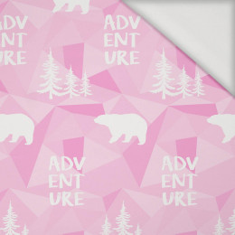 BEARS (adventure) / pink - Viscose jersey