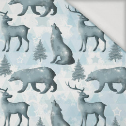 WINTER ANIMALS (WINTER IN THE MOUNTAINS) - Viscose jersey