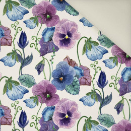 PANSIES (BLOOMING MEADOW)- Upholstery velour 