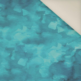 CAMOUFLAGE pat. 2 / sea blue- Upholstery velour 