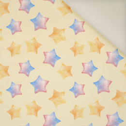 COLORFUL STARS (CHRISTMAS REINDEERS)- Upholstery velour 