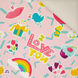 COLORFUL STICKERS PAT. 5- Upholstery velour 