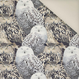 EAGLE-OWLS- Upholstery velour 