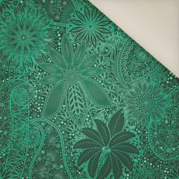 GREEN LACE - Upholstery velour 