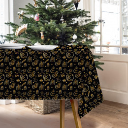 GOLD CHRISTMAS WZ. 1 - Woven Fabric for tablecloths