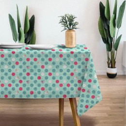GLITTER DOTS PAT 3 - Woven Fabric for tablecloths