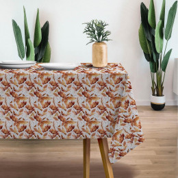 GOLDEN GARDEN pat. 3 (COLORFUL AUTUMN) - Woven Fabric for tablecloths
